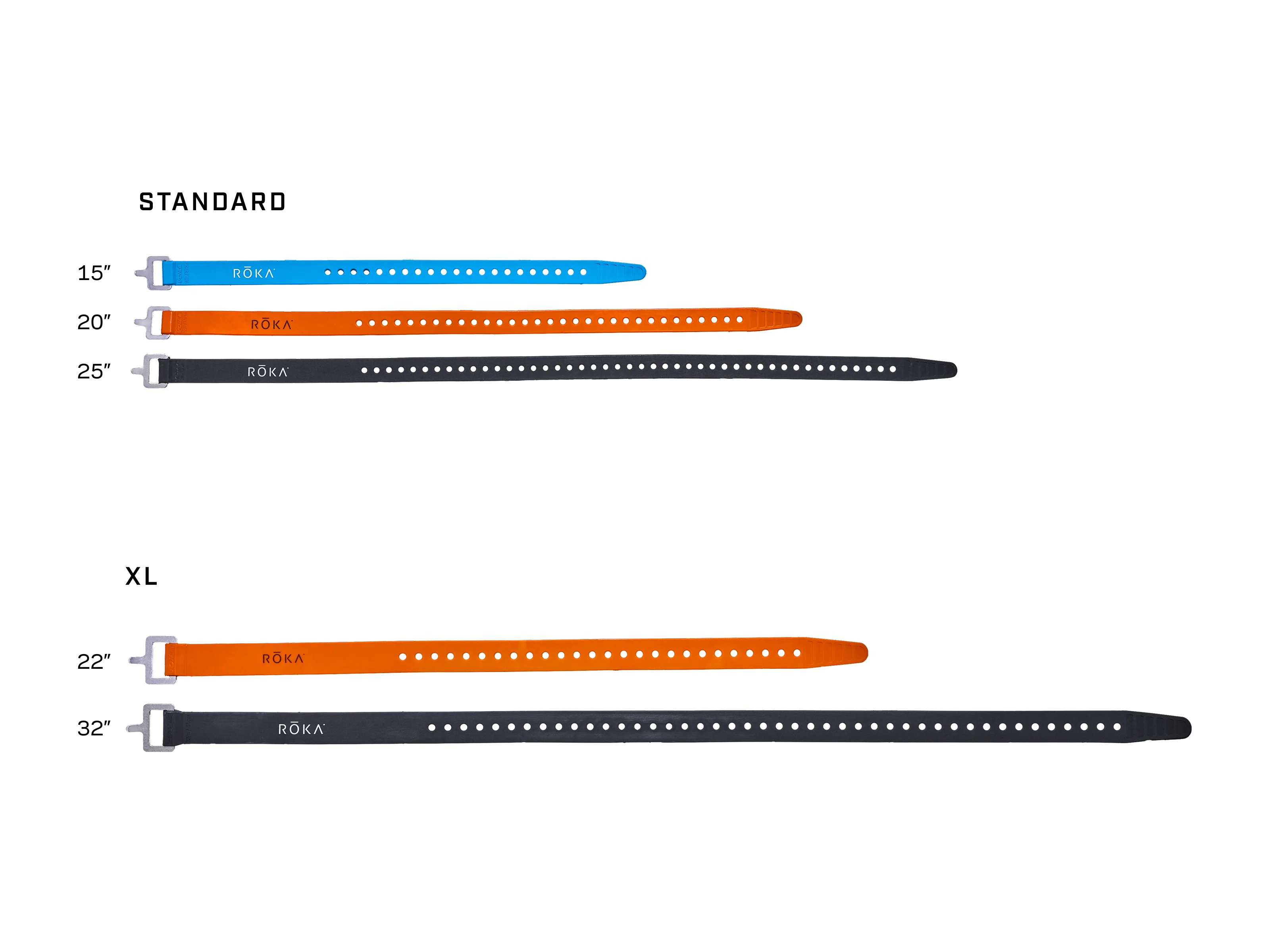 Aluminum Buckle Voile Straps - Image 12