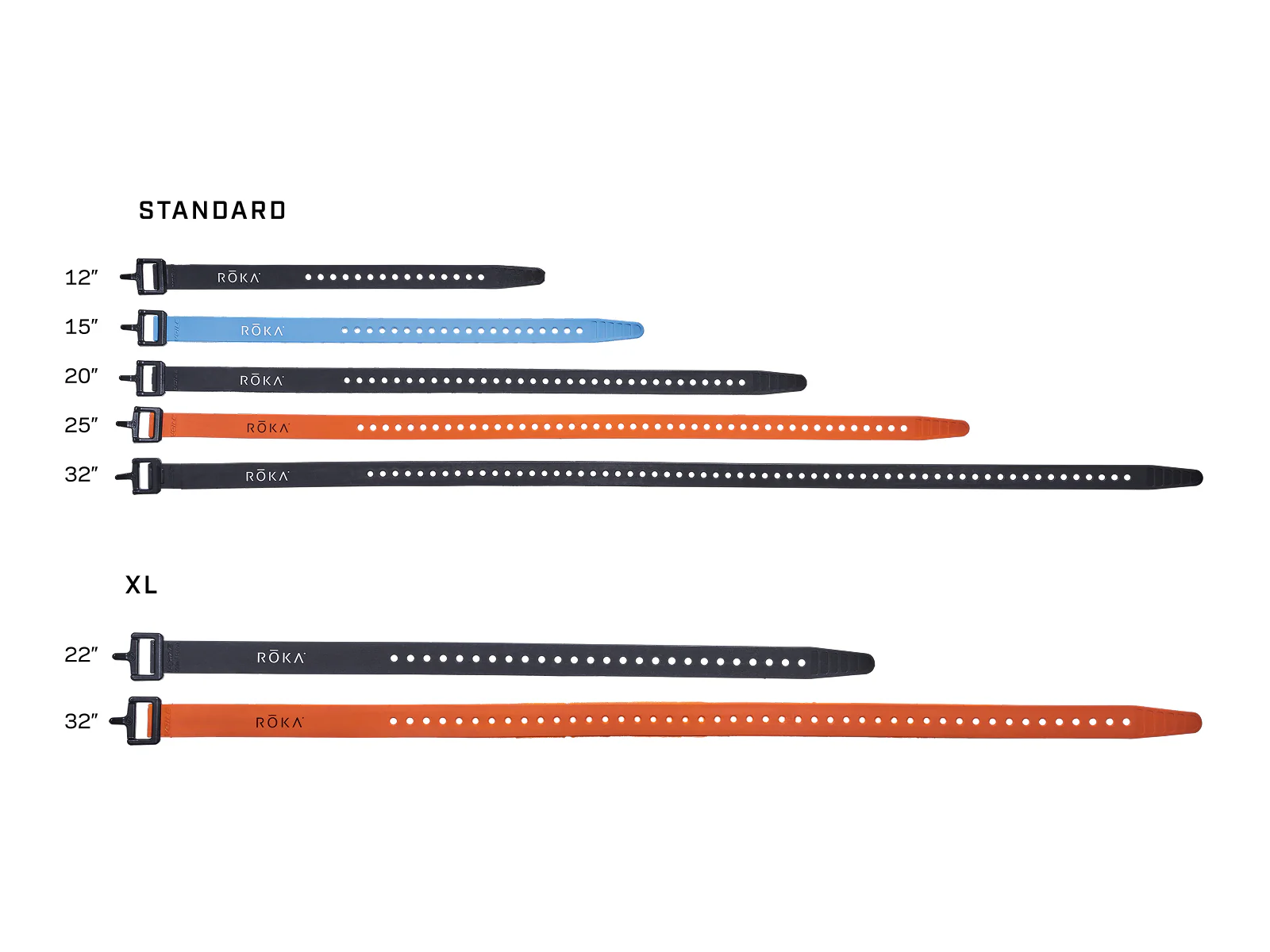 Nylon Buckle Voile Straps - Image 16